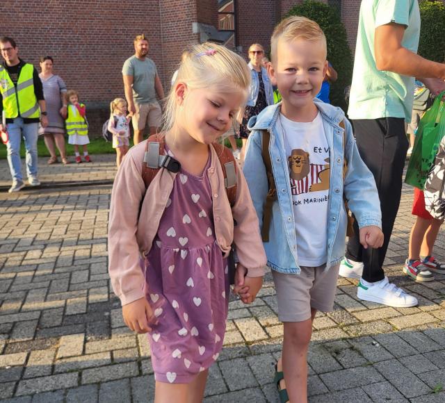 Eerste schooldag - welkom