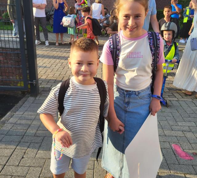 Eerste schooldag - welkom