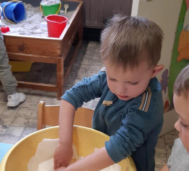 Knutselen met afval