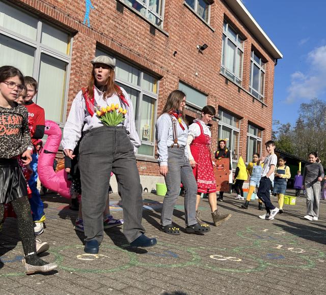 Feesten met de juffen